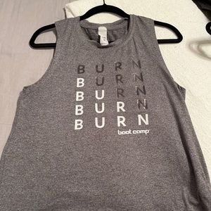 Burn boot camp tank